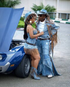 Bimbo Ademoye and Timini Egbuson