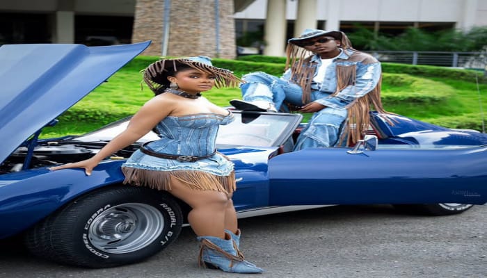 Bimbo Ademoye and Timini Egbuson